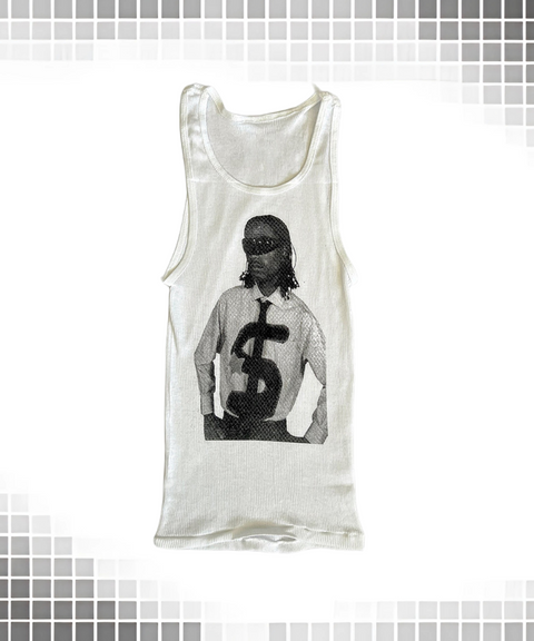 Vintage Printed Tank Top