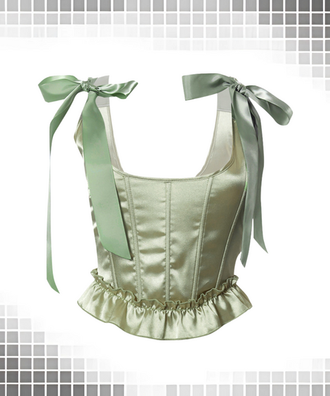 Bowknot Strap Top