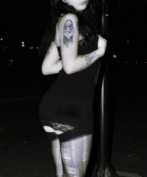 Halloween skull print tank dress for women