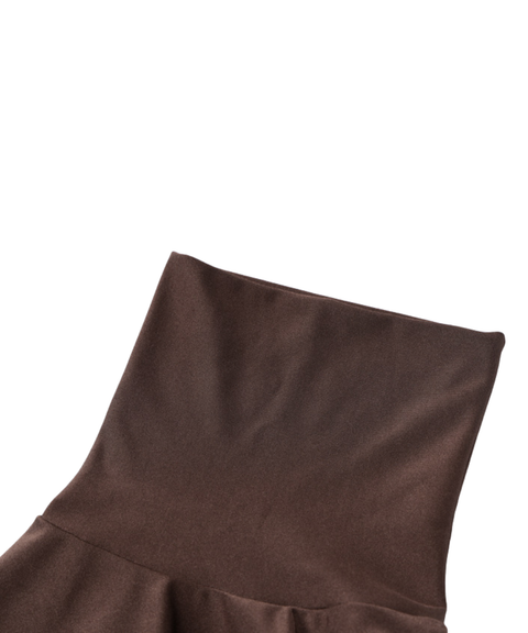 Women's turtleneck long-sleeved tie-dress