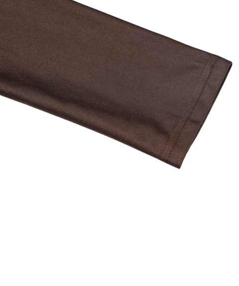 Women's turtleneck long-sleeved tie-dress