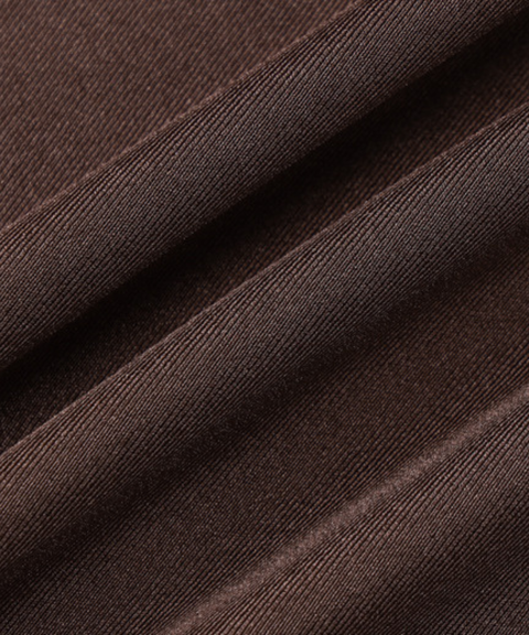 Women's turtleneck long-sleeved tie-dress