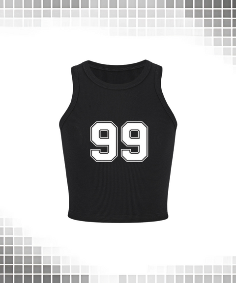 Printed Crew Tank Top Number 99