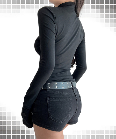 Halloween cross long-sleeved top