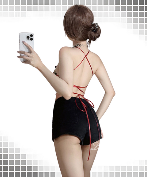 Bow-knot Halter Top