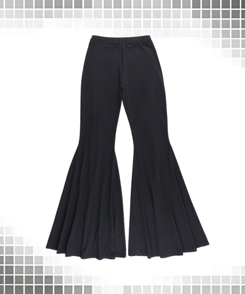 Halloween eyelet flared pants