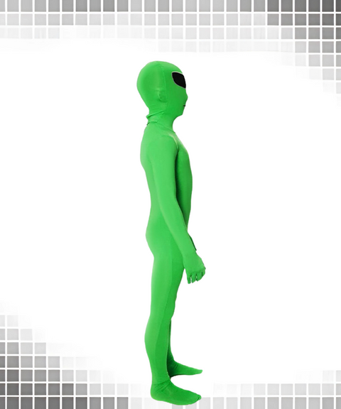 Halloween one-piece alien cloak