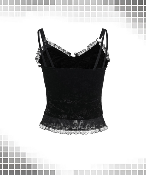 Halloween dark gothic tank top