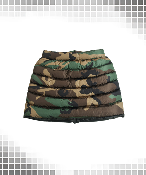 Solid padded skirt with body wrap skirt