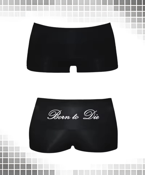Casual Sporty Letter Print Street Style Hip-Lifting Shorts