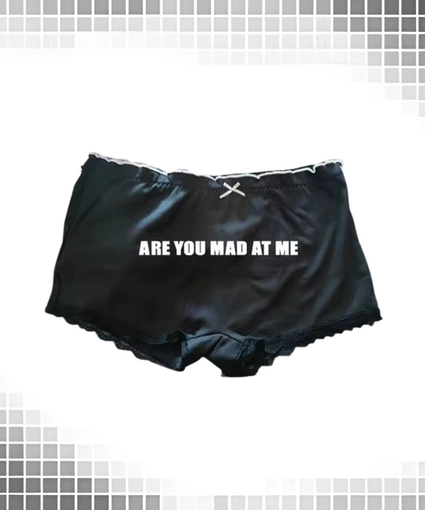 Minimalist Letter Print High-Waist Sexy Shorts