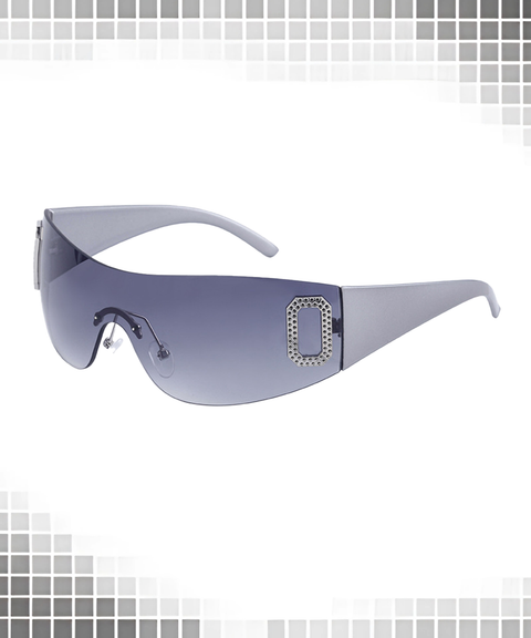 Retro Frameless Windproof Sunglasses