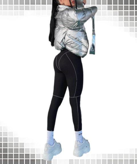 High-Waisted Skinny Pants
