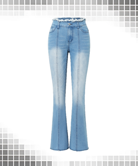 Stretch Flared Jeans
