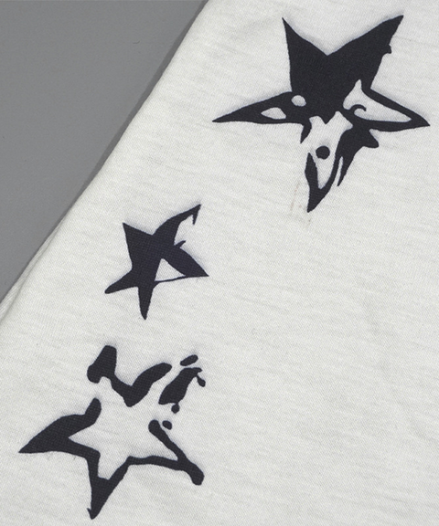 Solid Round Neck Printed Slim-Fit T-Shirt