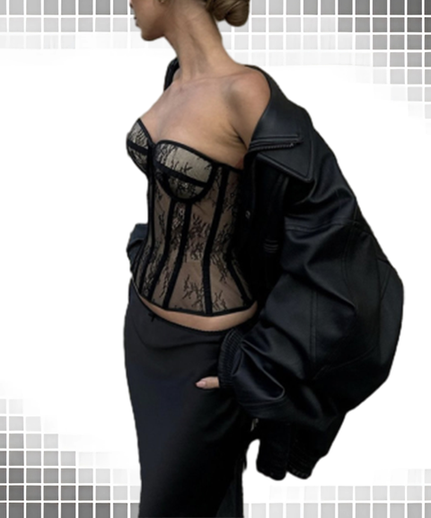 Solid Slim Off-Shoulder Strapless Backless Top