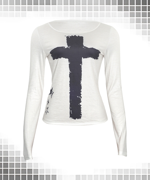 Solid Round Neck Printed Slim-Fit T-Shirt
