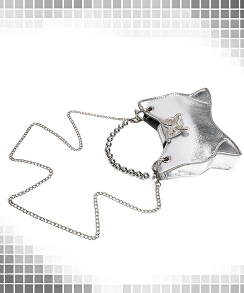 Butterfly Chain Tote Crossbody Bag