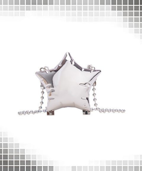 Glossy Star Mini Crossbody Bag