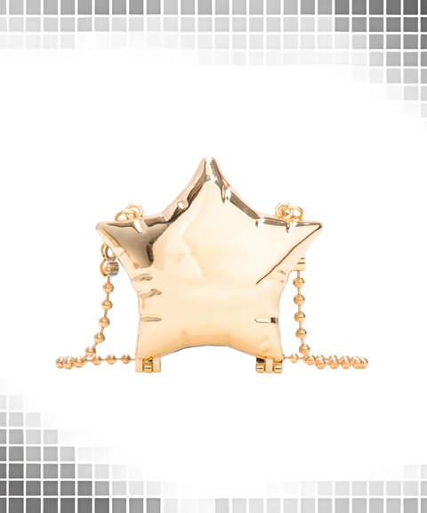 Glossy Star Mini Crossbody Bag