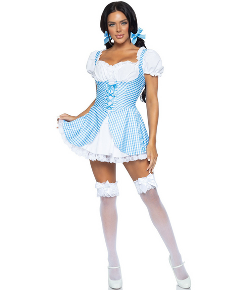 Halloween cosplay Oktoberfest maid costume dress