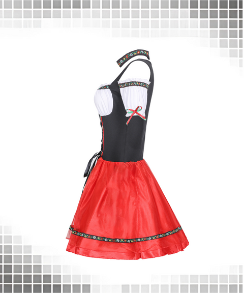 Halloween cos German Oktoberfest waiter dress