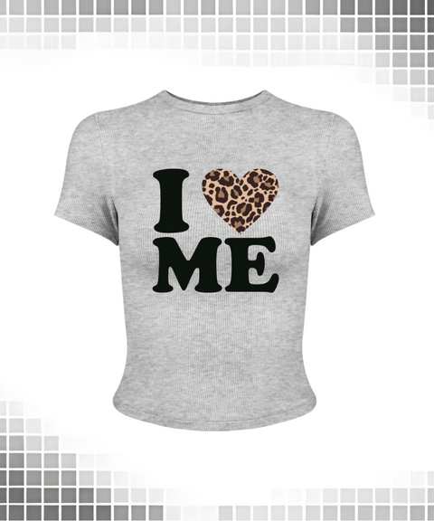 Love Yourself Short Sleeve Tight T-Shirt