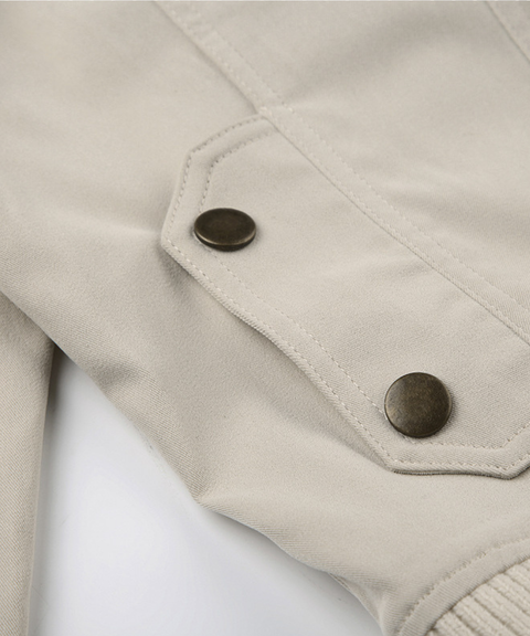 Vintage Pocket Bomber Jacket