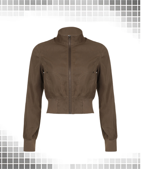 Vintage Pocket Bomber Jacket