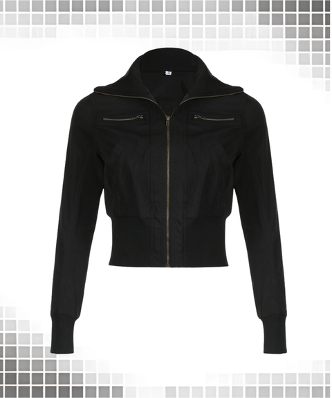 Vintage Pocket Bomber Jacket