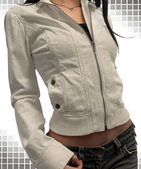 Vintage Pocket Bomber Jacket