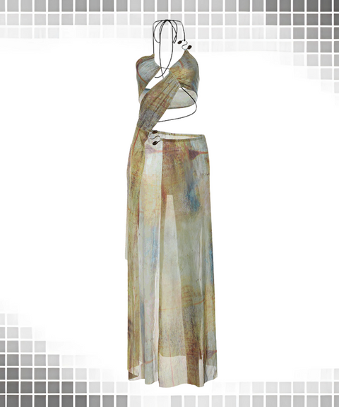 Halter Neck Dress