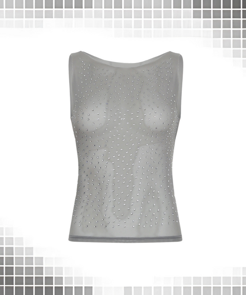 Hot Diamond Sleeveless Vest