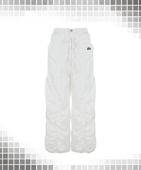 Low-Waist Loose Straight Trousers