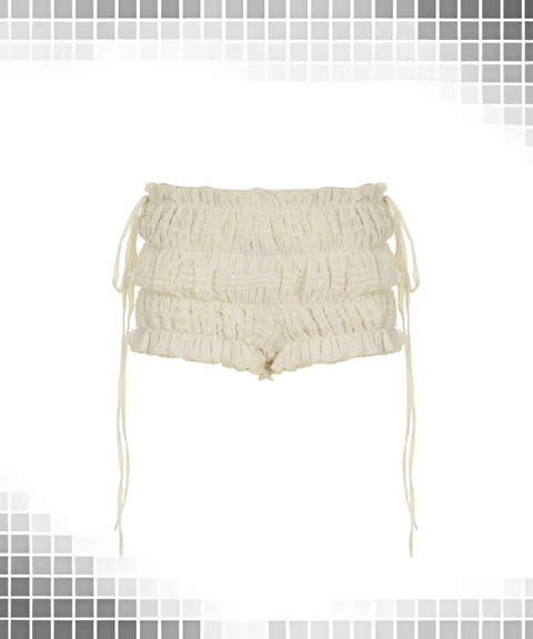 Bandage Flower Bud Shorts