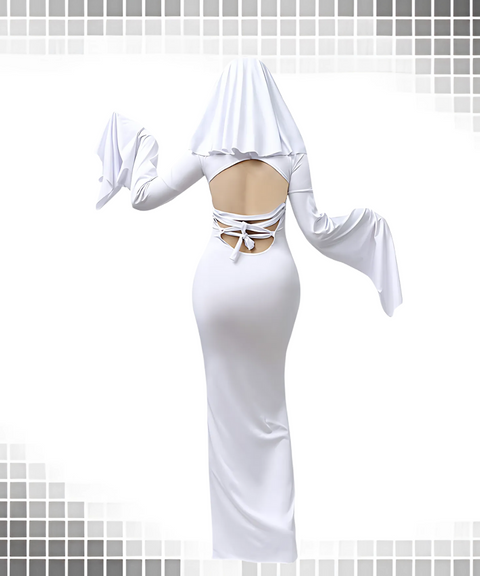 Halloween cute ghost dress for women