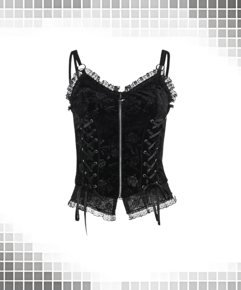 Halloween dark gothic tank top