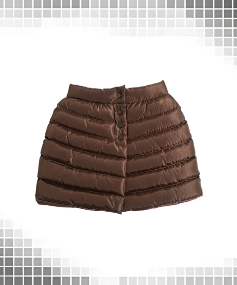 Solid padded skirt with body wrap skirt