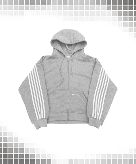 Printed Hooded Sweatshirt and Trousers Set