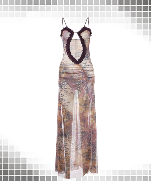 Printed Maxi Dress