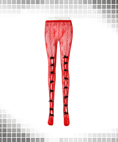 Bowknot foot Elasticity Tights