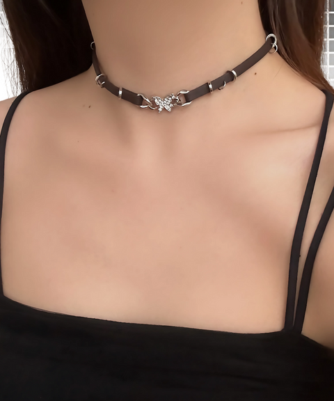 Butterfly Chain Choker