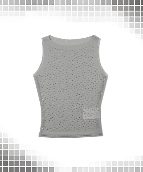 Hot Diamond Sleeveless Vest