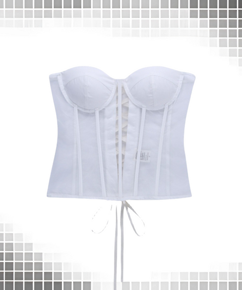 Mesh Waist Bra