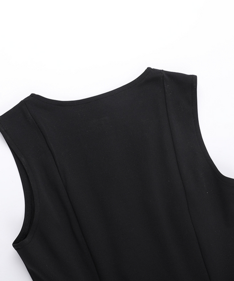 Solid Color Dress