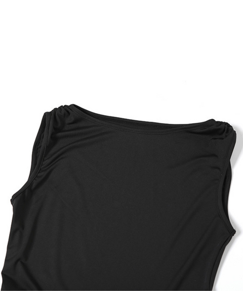 High-Waisted Bodycon Maxi Dress