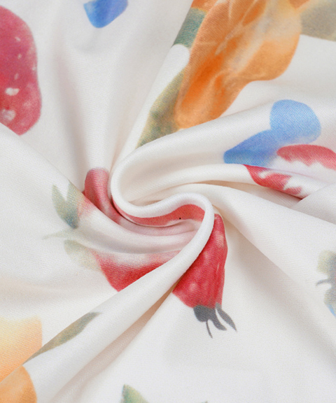 Fruit Print Tube Top