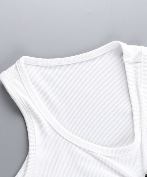 Creative Gathered Vest