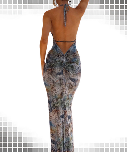 Tie-up Dress