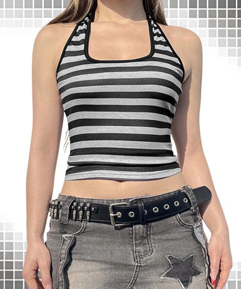 Diamond Striped Tank Top